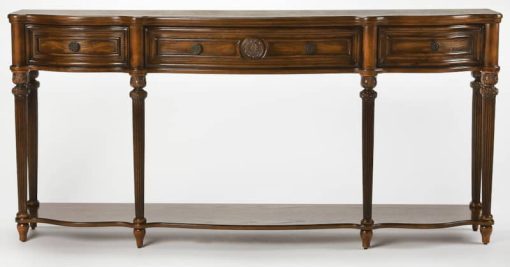 Butler Specialty Company Peyton Vintage Oak Console Table - Image 2