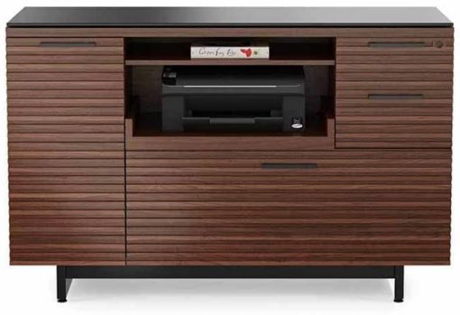 BDI Corridor Chocolate Stained Walnut Multifunction Cabinet - Image 3