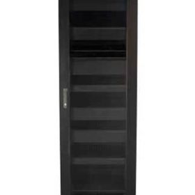 Sanus 85" Tall Black AV Home Theater Equipment Rack - Image 2