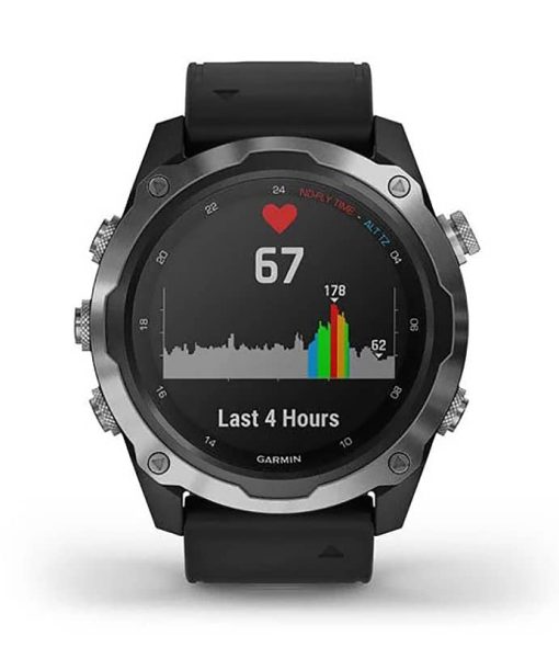 Garmin Descent Mk2 Stainless Steel With Black Band Smartwatch - Image 9