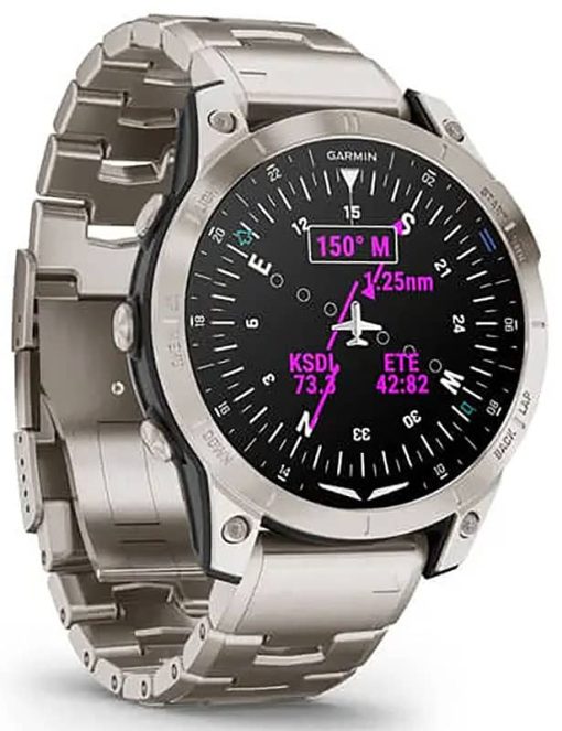 Garmin D2 Mach 1 Aviator Smartwatch Titanium Edition - Image 3