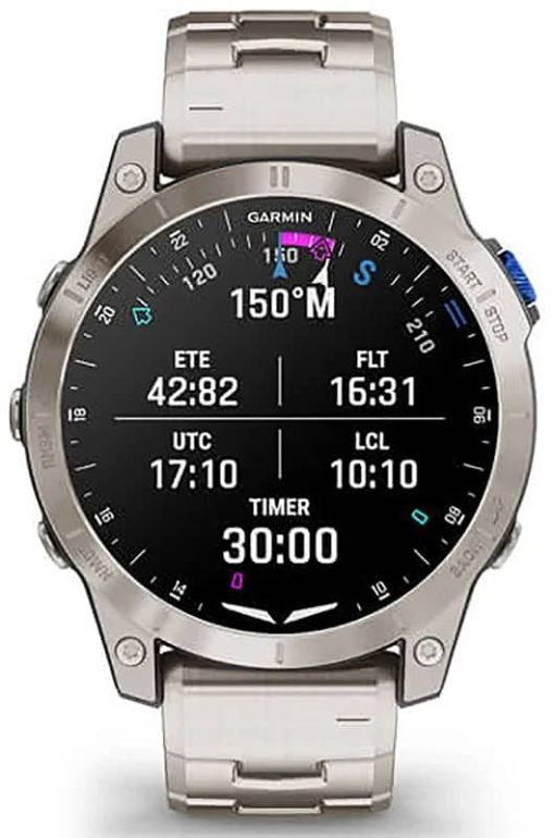 Garmin D2 Mach 1 Aviator Smartwatch Titanium Edition - Image 9