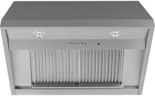 Cafe ADA 30" Stainless Steel Commercial Hood - Image 2