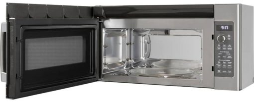 GE Profile 1.7 Cu. Ft. Stainless Steel Convection Over-The-Range Microwave Oven - Image 2