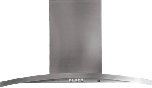 GE Profile 36" Stainless Steel Island-Mount Chimney Hood