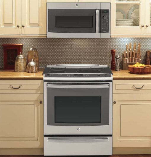 GE Profile 1.7 Cu. Ft. Stainless Steel Over-The-Range Oven With Advantium Technology - Image 9