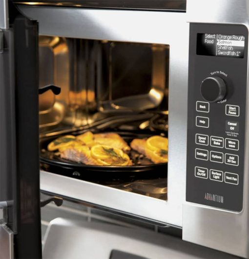 GE Profile 1.7 Cu. Ft. Stainless Steel Over-The-Range Oven With Advantium Technology - Image 3