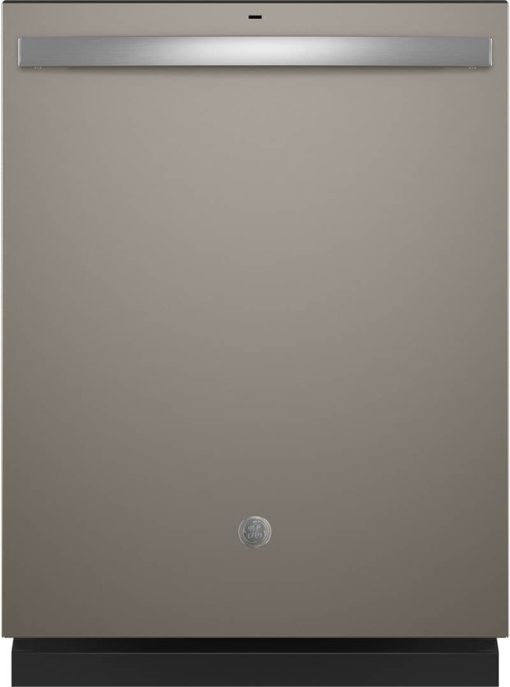 GE 24" Slate Top Control Dishwasher With Plastic Interior, Sanitize Cycle & Dry Boost