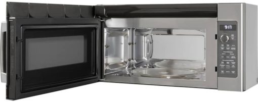 GE Profile 1.7 Cu. Ft. Stainless Steel Over-The-Range Convection Microwave Oven With Air Fry - Image 2