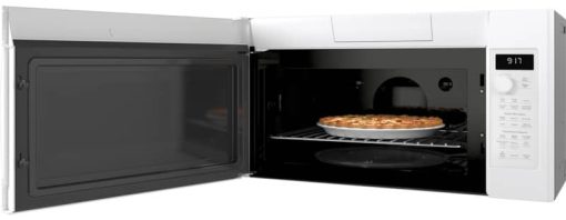GE Profile 1.7 Cu. Ft. White Over-The-Range Convection Microwave Oven With Air Fry - Image 2