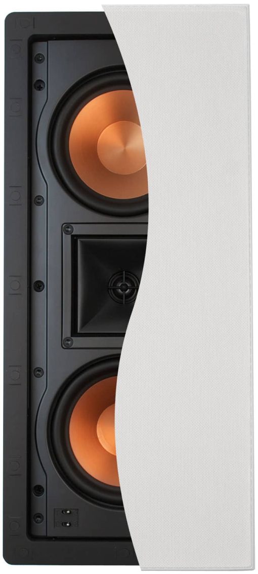 Klipsch R-5502-W II Dual 5.25" Two-Way In-Wall White Loudspeaker (Each) - Image 2
