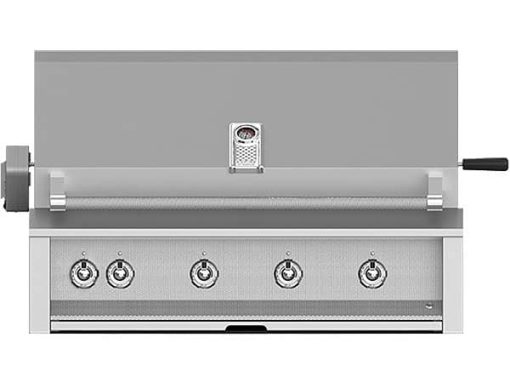Hestan Aspire 42" Steeletto Built-In Liquid Propane Gas Grill With 1 Sear And the Rest Tubular U-Burners And Rotisserie