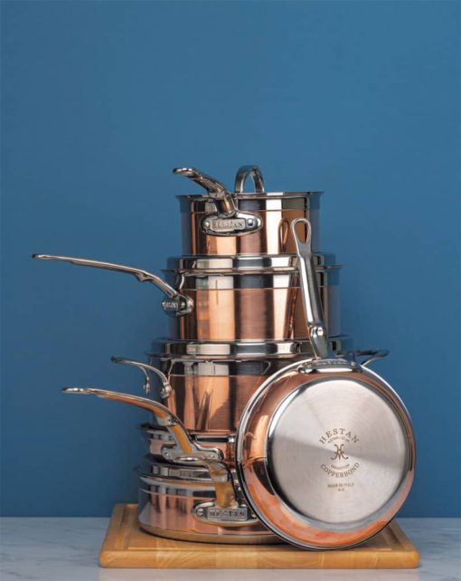 Hestan CopperBond Induction Copper 10 Piece Cookware Set - Image 4