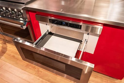 Hestan 30" Stainless Steel Drawer Microwave - Image 3