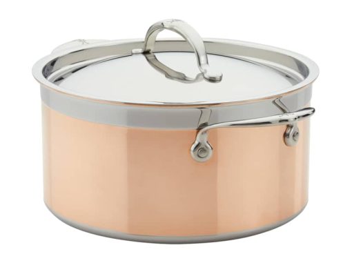 Hestan CopperBond 6 Qt. Induction Copper Stockpot With Lid
