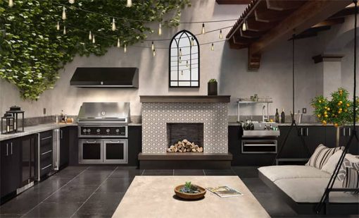 Hestan 30" Tin Roof Outdoor Single Storage Drawer - Image 4
