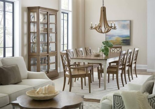Hooker Furniture Dining Room Montebello 82" Rectangle Dining Table - Image 8