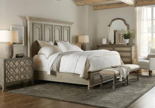 Hooker Furniture Bedroom Alfresco Leonardo California King Mansion Bed - Image 2