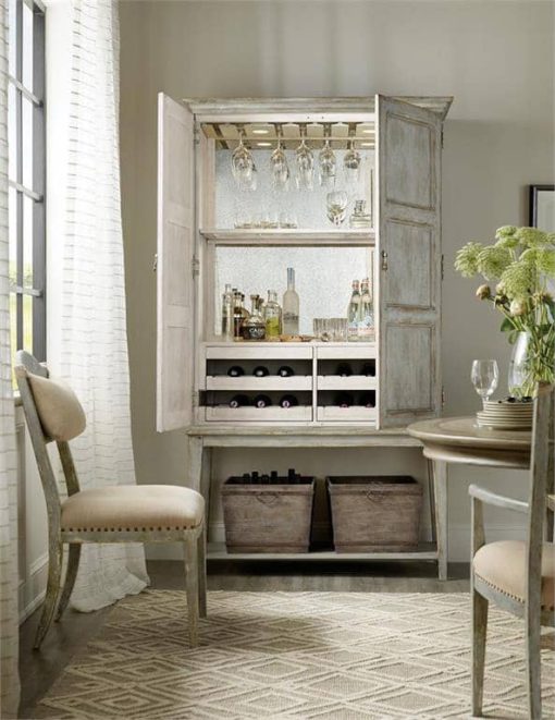 Hooker Furniture Dining Room Alfresco Vino della Vita Vintners Cabinet - Image 4