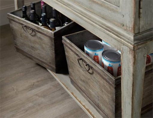 Hooker Furniture Dining Room Alfresco Vino della Vita Vintners Cabinet - Image 5