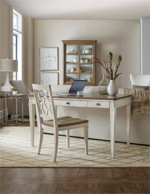 Hooker Furniture Dining Room Montebello Wood Seat Side Chair - Image 2