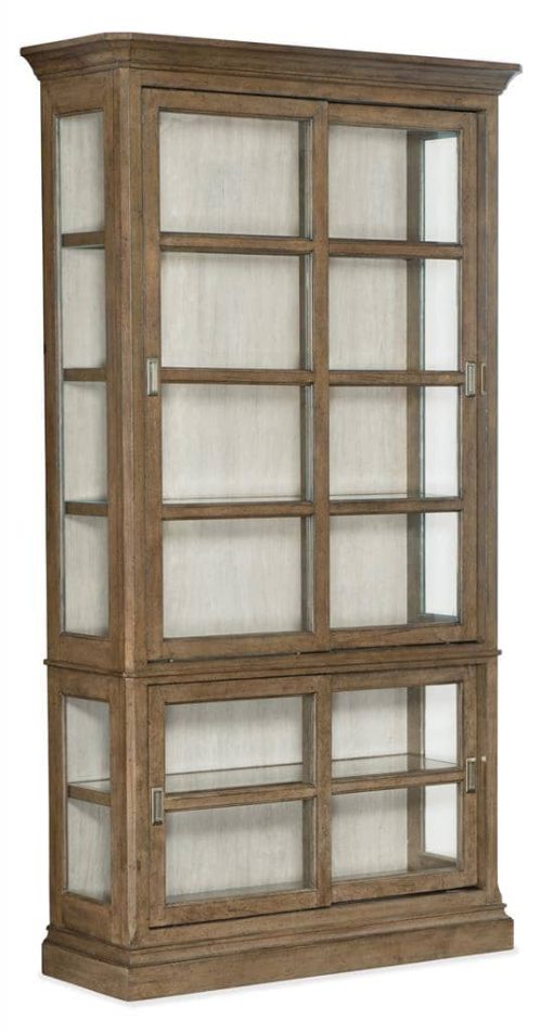 Hooker Furniture Dining Room Montebello Sliding Door Display Cabinet