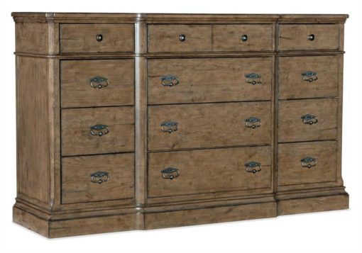 Hooker Furniture Bedroom Montebello Twelve-Drawer Dresser
