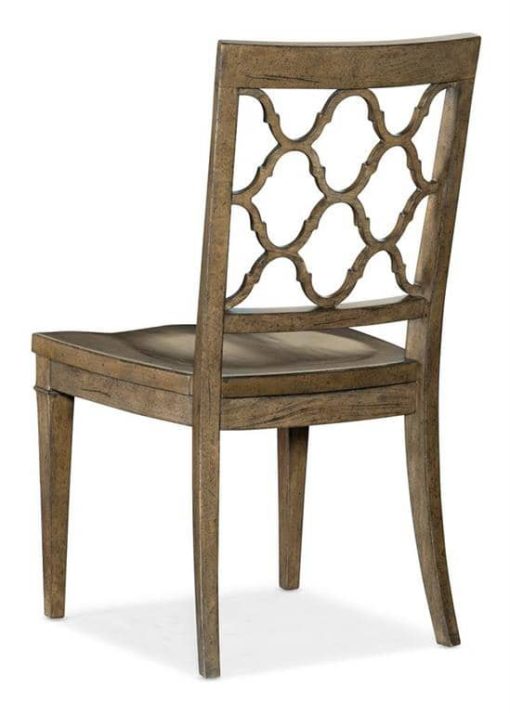 Hooker Furniture Dining Room Montebello Wood Seat Side Chair - Image 2