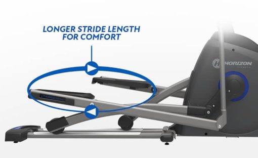 Horizon EX-59 Bluetooth Elliptical - Image 4