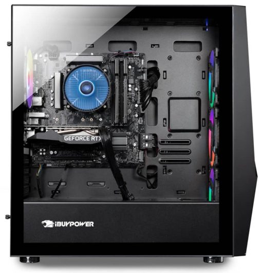 iBUYPOWER Pro Black Gaming Desktop Intel i7-11700F 16GB RAM 480GB SSD, NVIDIA GeForce RTX 3060 - Image 3