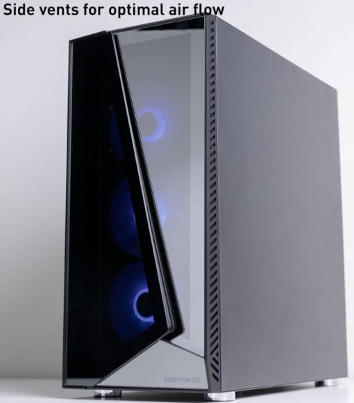 iBUYPOWER Liquid Cool Slate Mono Gaming Desktop Intel Core i5-12600KF 16GB RAM 500GB SSD + 1TB HDD, NVIDIA GeForce RTX 3060 Ti - Image 6