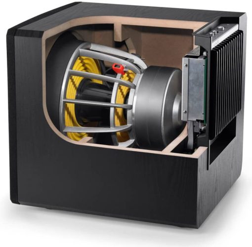 JL Audio 10" Black Gloss E-Sub Powered Subwoofer - Image 5