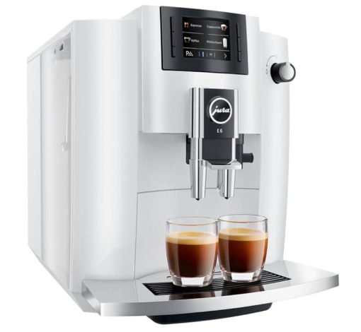 Jura E6 White Espresso Machine - Image 2