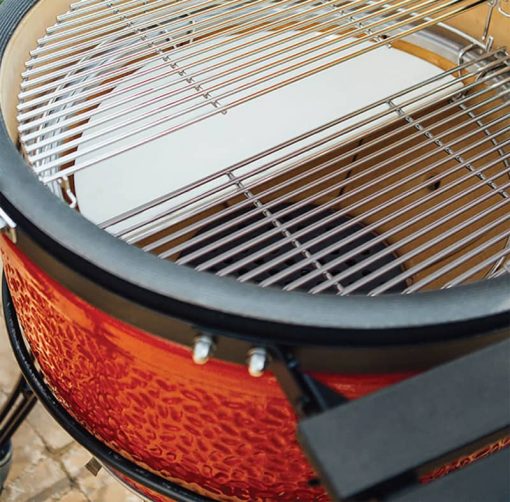 Kamado Joe Classic Joe III 18" Red Ceramic Grill Without Cart - Image 6