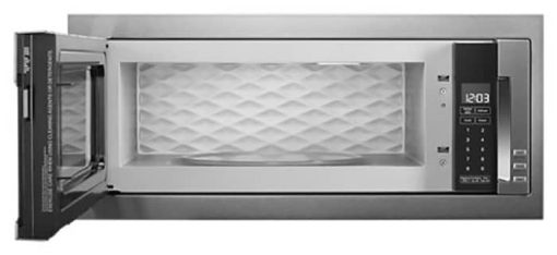 KitchenAid 1.1 Cu. Ft. Stainless Steel Built-In Microwave With Slim Trim Kit - Image 2