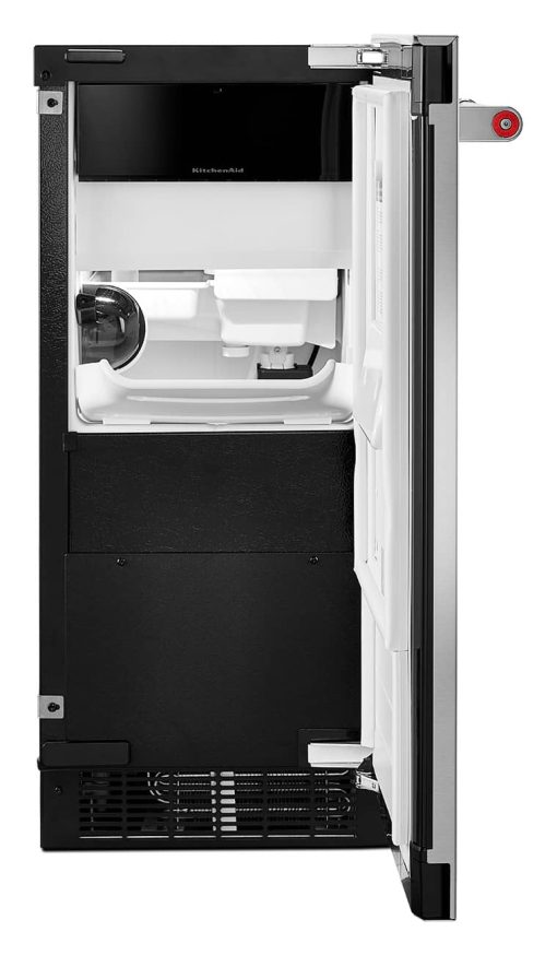 KitchenAid 15" PrintShield Stainless Steel Ice Maker With Drain Pump - Image 4
