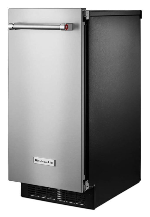 KitchenAid 15" PrintShield Stainless Steel Ice Maker With Drain Pump - Image 2