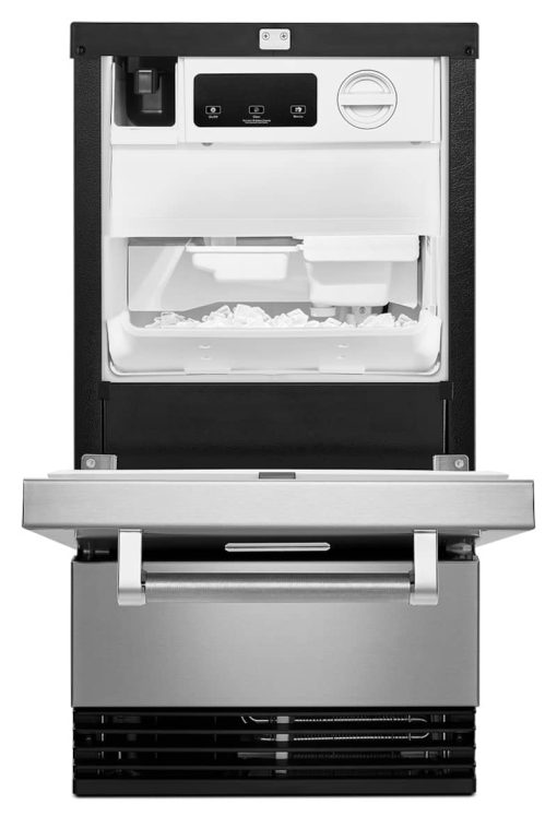 KitchenAid 18" PrintShield Stainless Steel Automatic Ice Maker With Drain Pump - Image 5