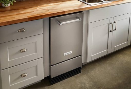 KitchenAid 18" PrintShield Stainless Steel Automatic Ice Maker With Drain Pump - Image 13