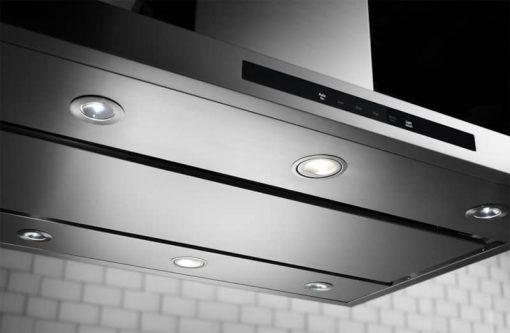 KitchenAid 36" Stainless Steel Island-Mount Canopy Hood - Image 2