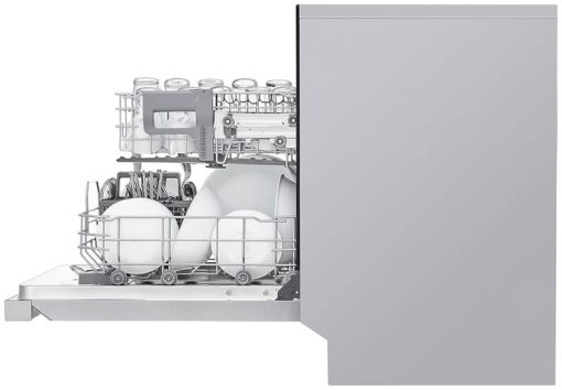 LG Stainless Steel Front Control Smart Wi-Fi Enabled Dishwasher with QuadWash - Image 12