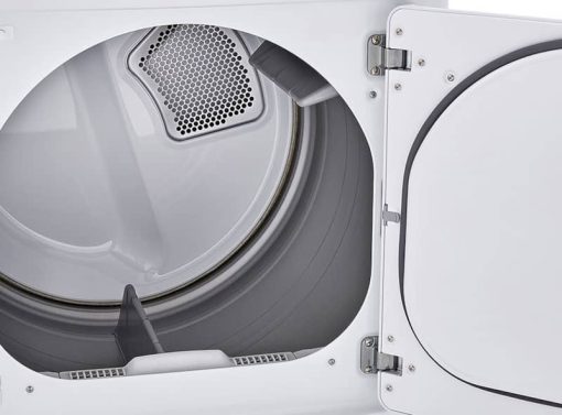 LG 7.4 Cu. Ft. White Electric Dryer With Sensor Dry Technology - Image 8