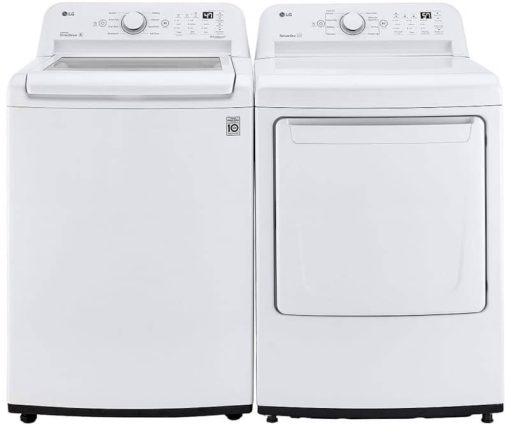 LG 7.4 Cu. Ft. White Electric Dryer With Sensor Dry Technology - Image 9