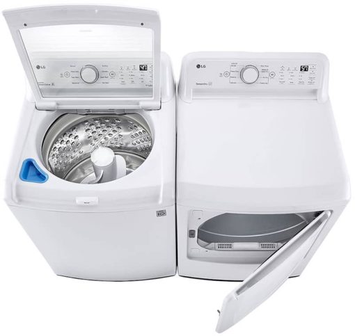 LG 7.4 Cu. Ft. White Electric Dryer With Sensor Dry Technology - Image 11