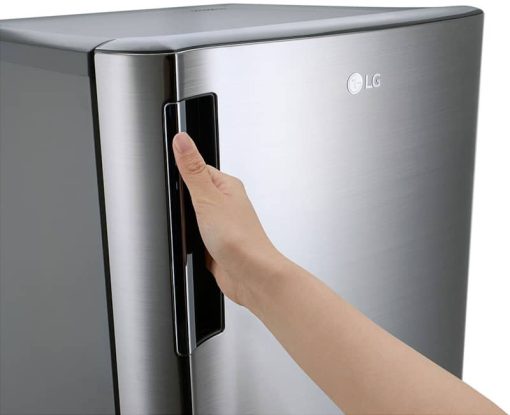 LG 5.8 Cu. Ft. Platinum Silver Single Door Freezer - Image 11