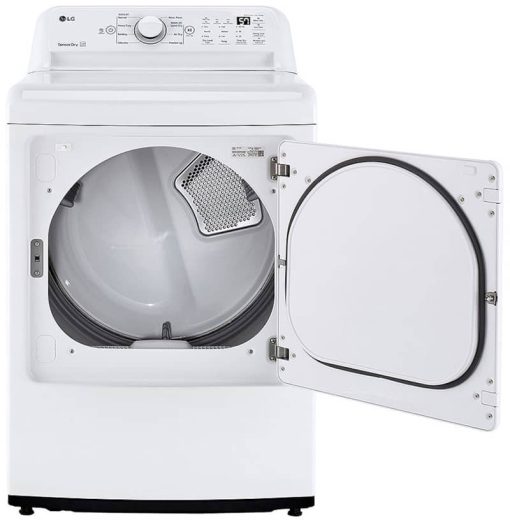 LG 7.3 Cu. Ft. White Gas Dryer With Sensor Dry Technology - Image 2