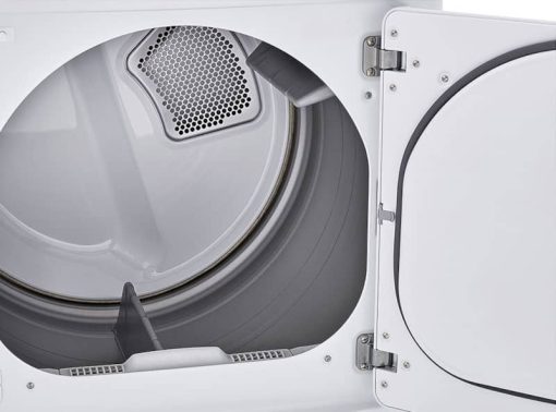 LG 7.3 Cu. Ft. White Gas Dryer With Sensor Dry Technology - Image 8