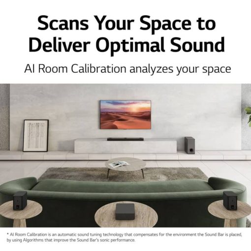 LG  3.1.3 Channel High Res Audio Sound Bar With Dolby Atmos And Apple Airplay 2 - S80QY - Image 15