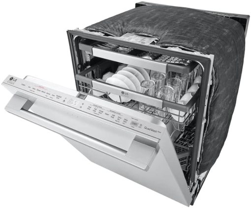 LG STUDIO 24" PrintProof Stainless Steel Smart Top Control Dishwasher With QuadWash & TrueSteam - Image 8