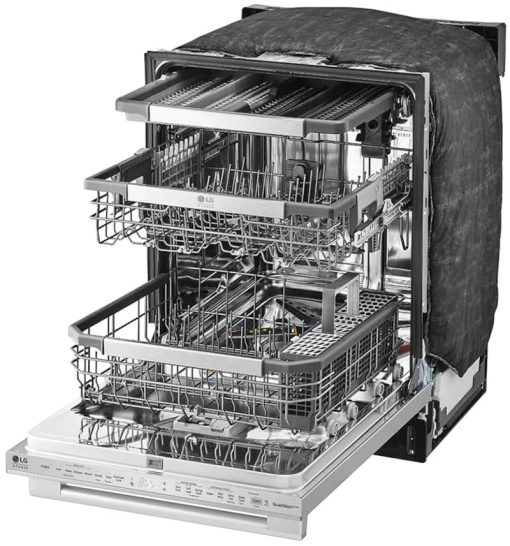 LG STUDIO 24" PrintProof Stainless Steel Smart Top Control Dishwasher With QuadWash & TrueSteam - Image 6